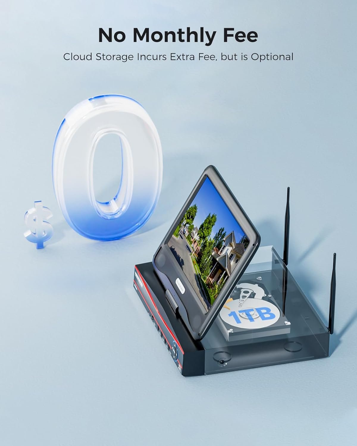 Hiseeu 16CH Wireless Security Camera System with 10.1" Monitor & 1TB HDD | 5MP Outdoor Home Surveillance Kit 11 Hiseeu 16CH Wireless Security Camera System with 10.1" Monitor & 1TB HDD | 5MP Outdoor Home Surveillance Kit - Image 11