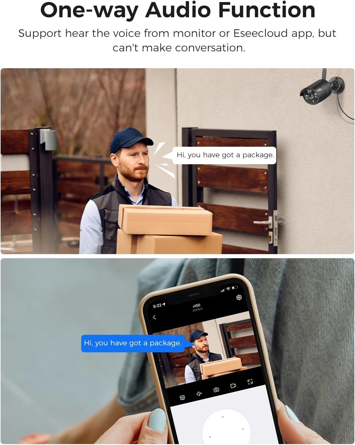 Hiseeu 16CH Wireless Security Camera System with 10.1" Monitor & 1TB HDD | 5MP Outdoor Home Surveillance Kit 7 Hiseeu 16CH Wireless Security Camera System with 10.1" Monitor & 1TB HDD | 5MP Outdoor Home Surveillance Kit - Image 7